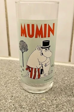 Tradera Övriga Samlarsaker<Mumin glas från Max Muminmamman Muminpappan Moomin Characters