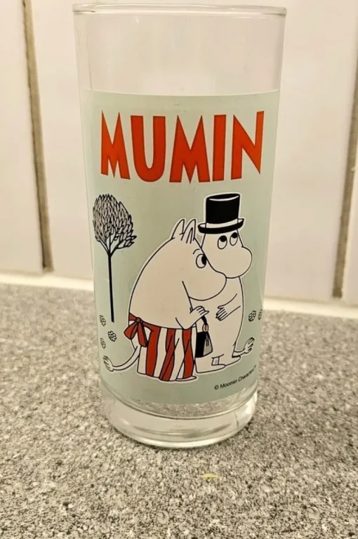 Tradera Övriga Samlarsaker<Mumin glas från Max Muminmamman Muminpappan Moomin Characters
