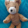 Tradera Nalle- & Teddybjörnar<Nallebjörn Ljusbrun Gammal Längd ca 25 cm