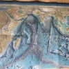 Tradera National Geographic Karta - Indiska Oceanens botten från 1967> Grafik, Kartor & Tryck