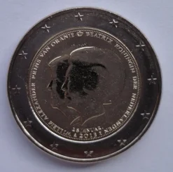 Tradera Nederländerna 2 euro 2013 Tronbyte^ Euromynt & Sedlar