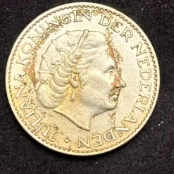 Tradera Nederländsk 1 Gulden från 1956^ Utländska Mynt
