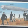 Tradera NEVIS: Vackert Postfriskt BLOCK med ZEPPELINARE. 1993^ Oceanien