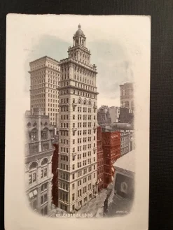 Tradera Världen Utom Norden<New York - Gillender Building - oskr.