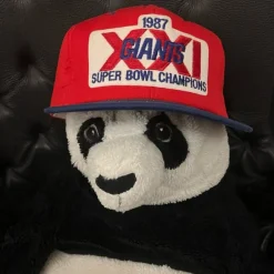 Tradera Amerikansk Fotboll<New York Giants Super Bowl XXI 1987 Champion Cap