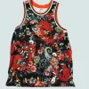 Tradera Basket<Nike Dri-Fit Paisley Floral Dragon Baskettröjaväst, herr, Large.