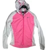 Tradera Löpning<Nike Running Löparjacka Dam Storlek Small Korallrosa Vit Full-Zip Träningsjacka