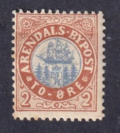 Tradera Norge Bypost ARENDAL^ Sverige