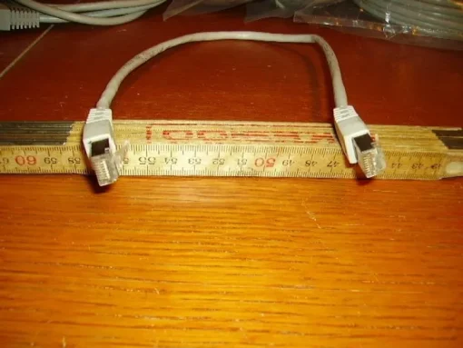 Tradera Nätverkskabel RJ45 Rak 1 meter> Nätverk & Tillbehör