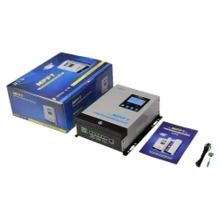 Tradera NY 80A MPPT Solarladdningskontroller Intelligent Laddare Solpanel Solpaneler> Solenergi