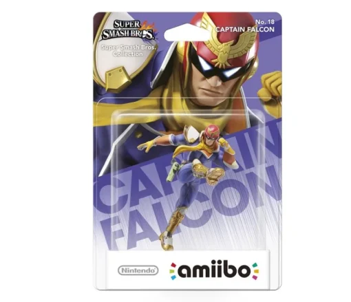 Tradera Nfc-figurer<NY! Amiibo Captain Falcon no18 Super Smash Collection Nintendo Switch