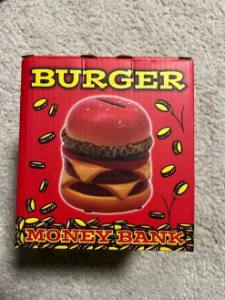 Tradera Sparbössor<Ny Hamburgare Sparbössa Spargris, Hamburger Money Bank