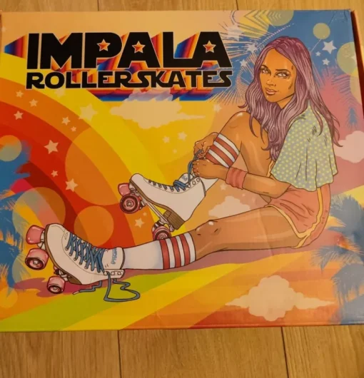 Tradera Skateboard & Inlines<Nya Impala Quad Roller Skates Holographic 38