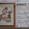 Tradera Nytt Broderi 13 cm x 18 cm, instruktioner på svenska^ Sömnad & Stickning