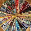 Tradera Nytt pris! Japanska Turist/tempel/berg/skidort vimplar/flaggor^ Flaggor