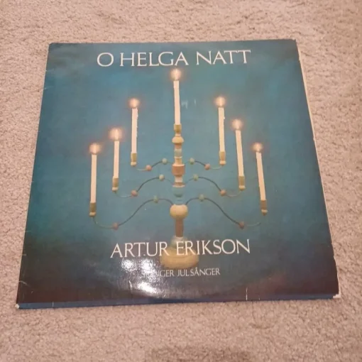 Tradera O Helga Natt - Artur Erikson sjunger julsånger^ Vinyl