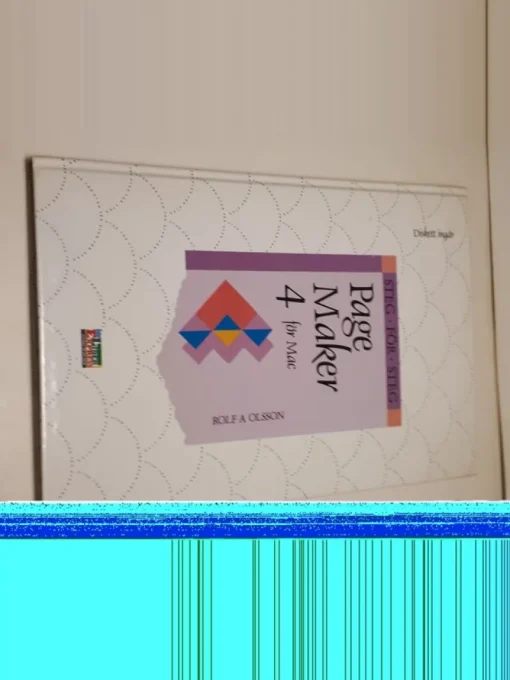 Tradera Obj. A022, Page Maker 4 för Mac> Dator & Teknik