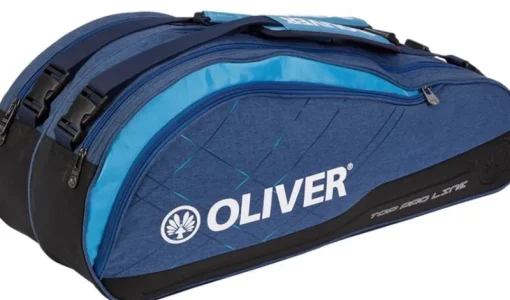Tradera Badminton<Oliver 2 facks bag med handtag och bärremmar. stora fack + skofack.
