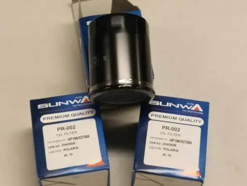 Tradera Oljefilter 3-pack Polaris 600 700 HF196 PR-002 2540006^ Atvs