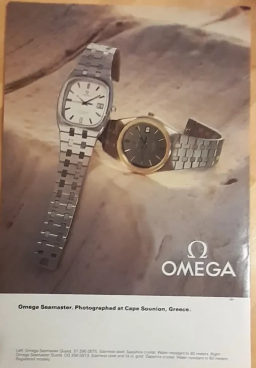 Tradera Omega Seamaster USA tidnings annons från 1981^ Övrigt Klockrelaterat