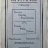 Tradera Ontario i bild och information engelsk 1909> Planschverk & Illustrerade Böcker