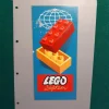 Tradera Original LEGO System Vattendekal uppklistrad på ett A4 plastblad> Byggklossar & Lego