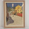 Tradera Oskar Bergman - Inramad litografi - 82/260 - Stockholm^ Grafik & Teckningar