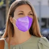 Tradera 3-PACK Lila Munskydd KN95 / FFP2 Allergivänlig Tyg Mask i 5-Lager Hög Kvalitet> Övriga Accessoarer