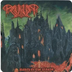 Tradera Paganizer -March of the insane promo klistermärke ca 10x10cm^ Merchandise