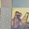 Tradera Papper A4 Del av Icy Winter. Jul Julkort Blåa nyanser 1 st fotobild 1 guldfolie^ Scrapbooking