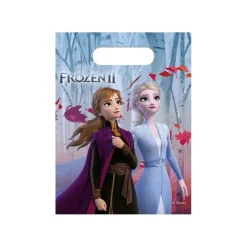 Tradera Partypåsar Frost Frozen 6-Pack Party Bags Godispåsar Kalaspåsar *NYTT*> Barnkalas