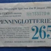 Tradera Lotter & Lottsedlar<Penninglotteriet 16 januari 1961