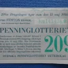 Tradera Lotter & Lottsedlar<Penninglotteriet 15 maj 1956
