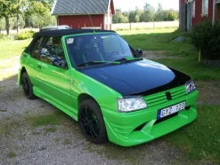 Tradera Peugeot 205 cti Cabriolet i topskick^ Bilar