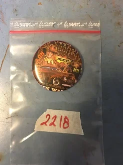 Tradera pinn 2218> Tygmärken & Pins