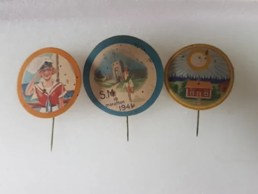 Tradera Pins & Nålar<Pins SM i marathon