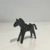 Tradera Playmobil svart häst med sadel 70-tal geobra - vintage> Figurer & Leksaksvärldar