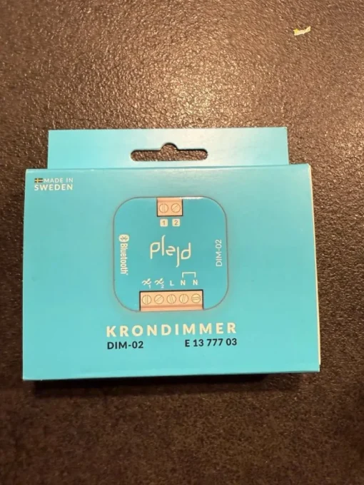 Tradera PLEJD Krondimmer DIM-02 E13 777 03> Elinstallation