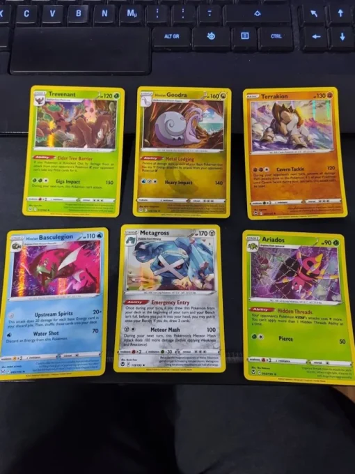 Tradera Samlarbilder<Pokemon 6st holo kort paket 17