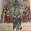 Tradera Poster, Allers familje-journal 1923, damfrisering, 25 kr^ Posters