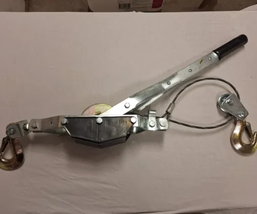 Tradera Power Hand Puller - 2 tons dragkraft, 1 ton lyftkraft (Come a long)> Verkstad