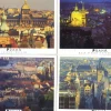 Tradera Världen Utom Norden<PRAHA 18 nyare färgvykort från Vackra Prag flertalet oskrivna i mkt bra skick