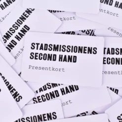 Tradera PRESENTKORT 500kr Stadsmissionens Second Hand Göteborg> Presentkort & Rabattkoder