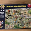 Tradera PUSSEL 1500 bitar Jan van Haasteren. Farm Visit. Pusslet mäter 90 x 60cm^ Pussel
