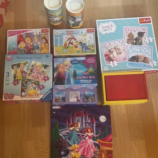 Tradera Pusselpaket för barn> Barnspel & Pussel