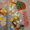 Tradera Pysselpaket. Dekorationer till hobby/scrabbooking^ Scrapbooking