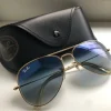 Tradera Ray-Ban Aviator Solglasögon - Guld> Solglasögon