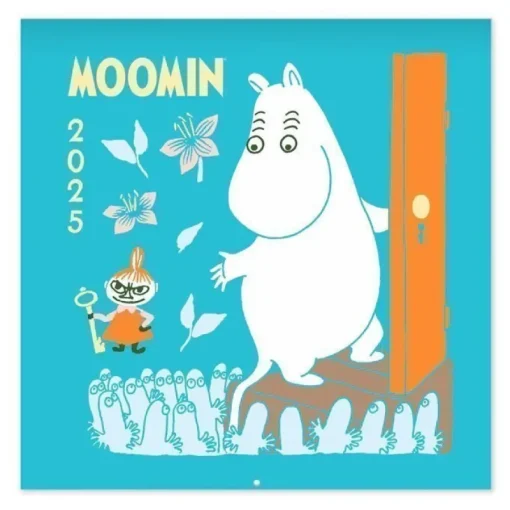 Tradera Reapris! Moomin / Mumin väggkalender 2025> Almanackor & Kalendrar
