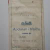 Tradera Fraktsedlar & Fakturor<Receptpåse från Målilla Apotek daterad 15/3 1937