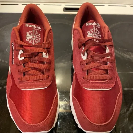 Tradera Herrskor<Reebok Classic vinröda